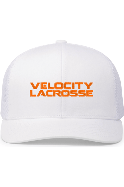 Velocity Lacrosse Embroidered Trucker Hat Signature Lacrosse