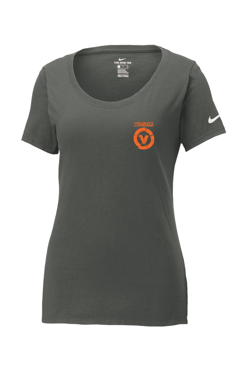 Velocity Lacrosse Nike Core Cotton Scoop Neck Tee Signature Lacrosse