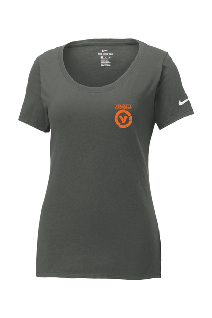 Velocity Lacrosse Nike Core Cotton Scoop Neck Tee Signature Lacrosse