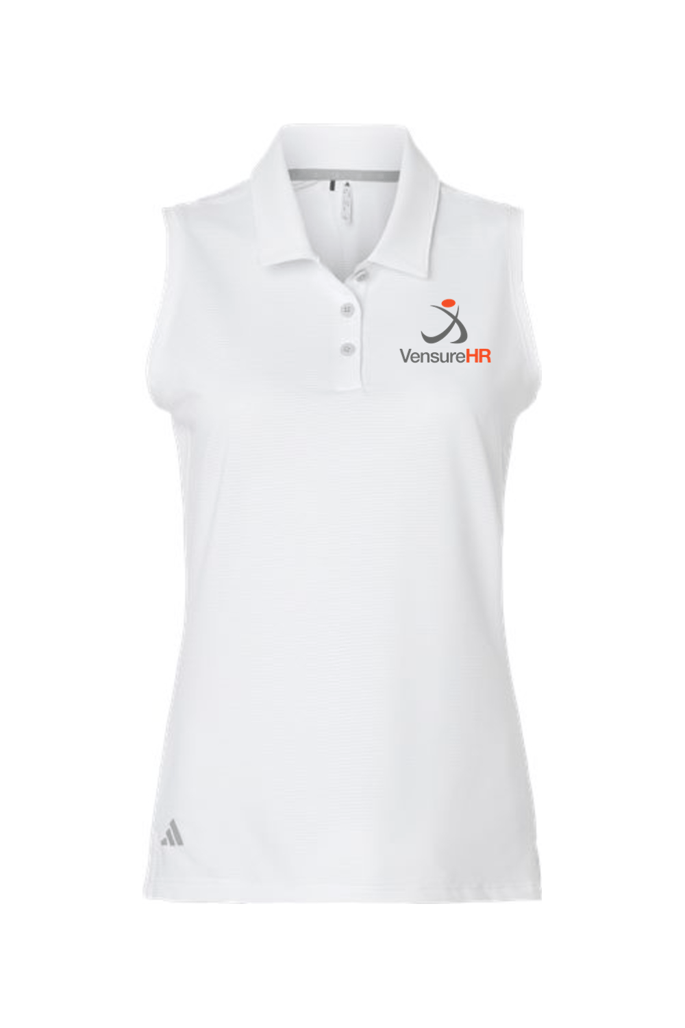 Vensure HR Adidas Women's Ottoman Sleeveless Polo Signature Lacrosse