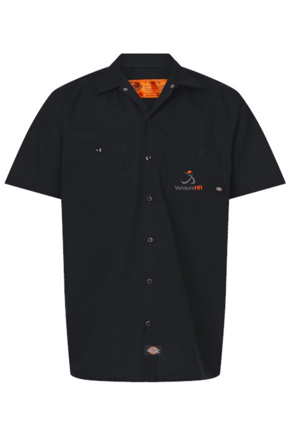 Vensure HR Men's Dickies Industrial Short Sleeve Work Shirt Signature Lacrosse