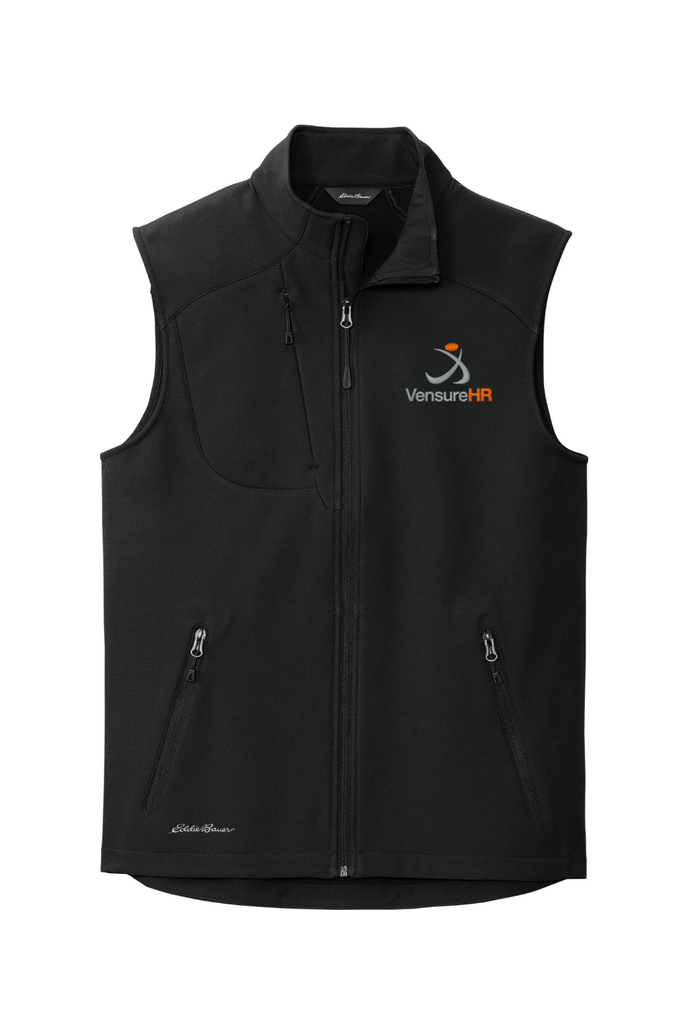 Vensure HR Men's Embroidered Eddie Bauer Stretch Soft Shell Vest Signature Lacrosse