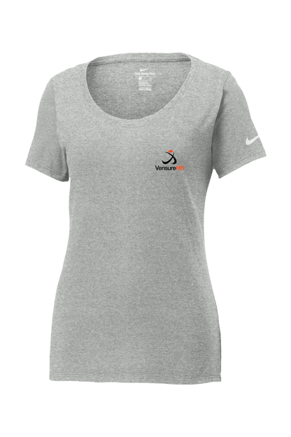 Vensure HR Women's Nike Core Cotton Scoop Neck Tee Signature Lacrosse