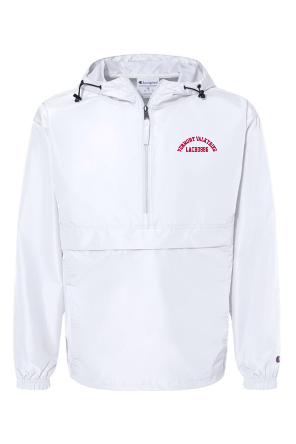 Vermont Valkyries LC Packable Anorak Quarter-Zip Jacket Signature Lacrosse
