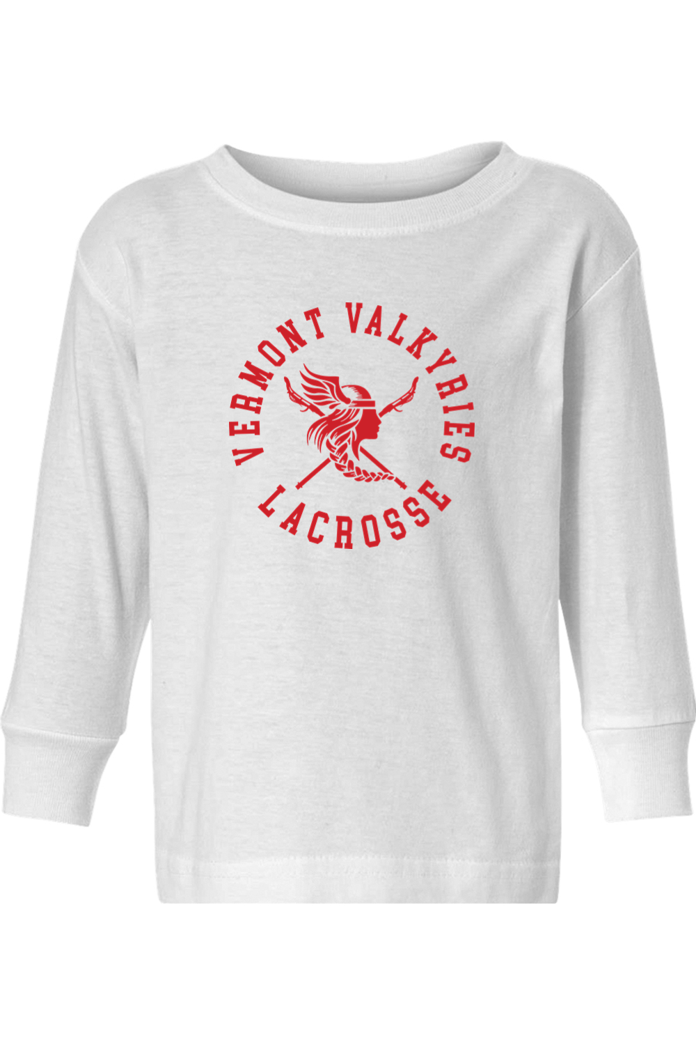 Vermont Valkyries LC Toddler Long Sleeve T-Shirt Signature Lacrosse