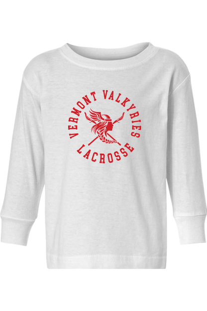 Vermont Valkyries LC Toddler Long Sleeve T-Shirt Signature Lacrosse