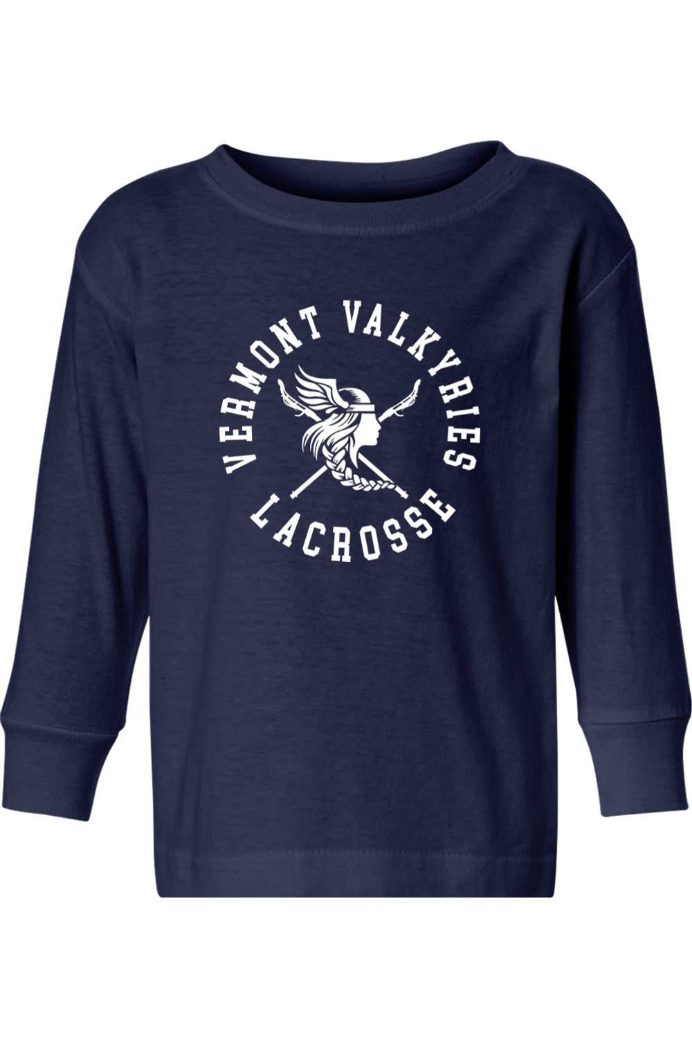 Vermont Valkyries LC Toddler Long Sleeve T-Shirt Signature Lacrosse