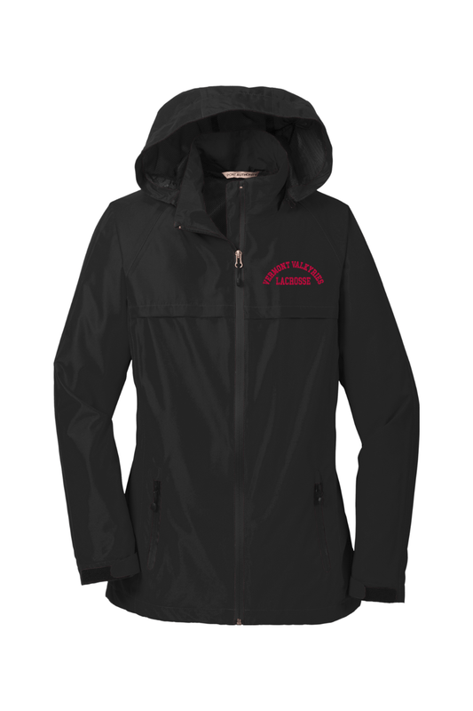 Vermont Valkyries LC Women's Torrent Waterproof Jacket Signature Lacrosse