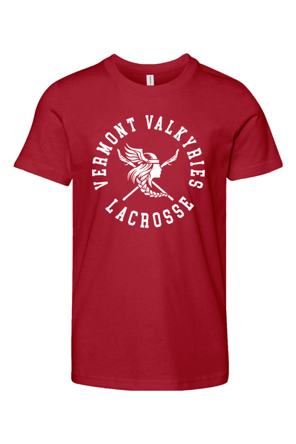 Vermont Valkyries LC Youth Lifestyle T-Shirt Signature Lacrosse