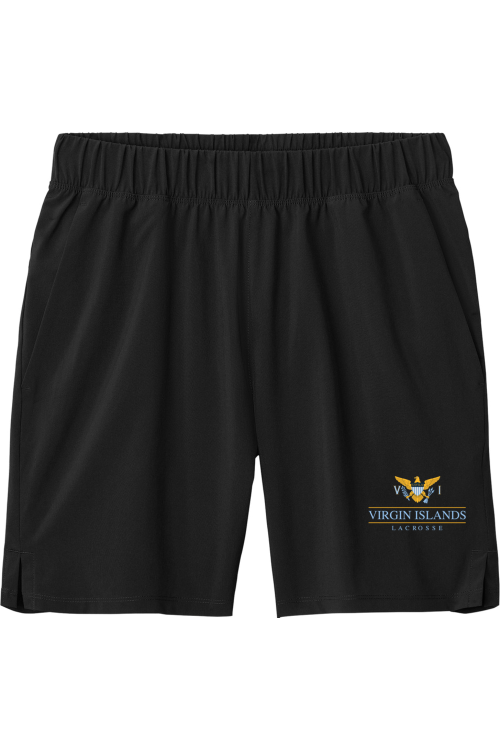 Virgin Islands Lacrosse Adult Athletic Men's Shorts Signature Lacrosse