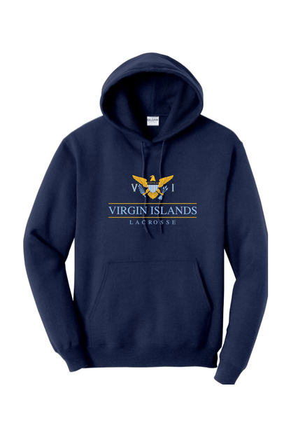 Virgin Islands Lacrosse Adult Heavyweight Hoodie Signature Lacrosse