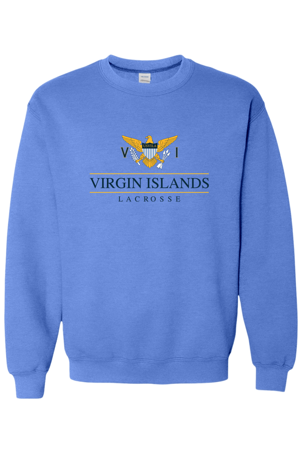 Virgin Islands Lacrosse Adult Heavyweight Sweatshirt Signature Lacrosse
