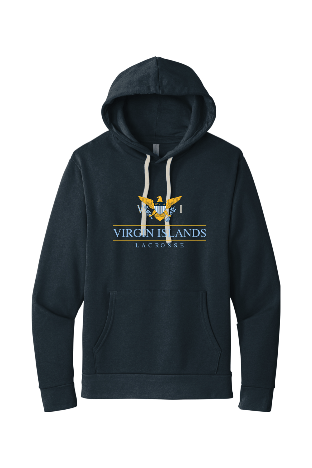 Virgin Islands Lacrosse Adult Premium Lightweight Hoodie Signature Lacrosse