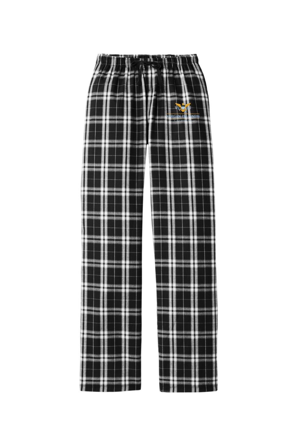Virgin Islands Lacrosse Adult Women's Flannel Plaid Pants Signature Lacrosse