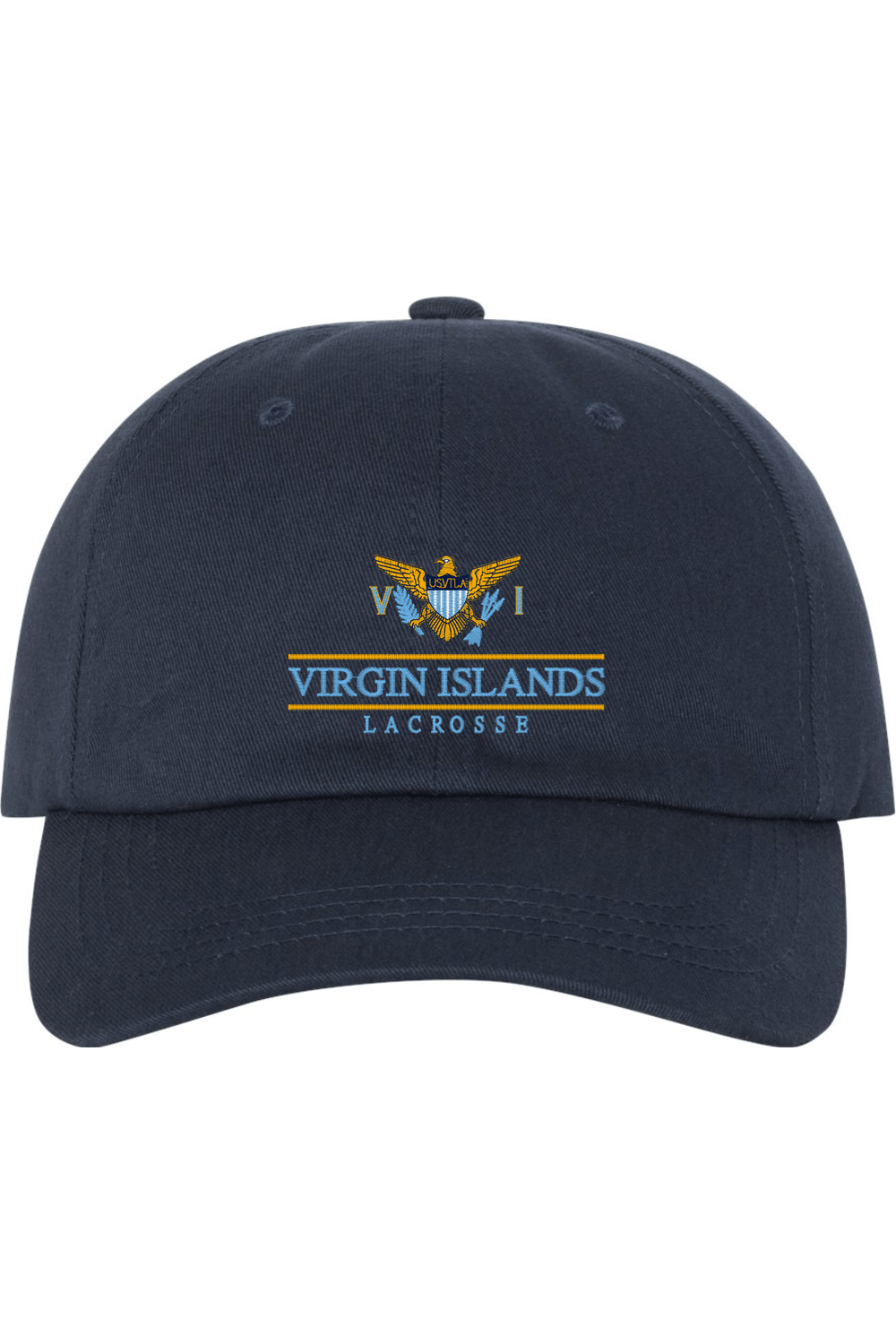Virgin Islands Lacrosse Embroidered Dad Hat Signature Lacrosse