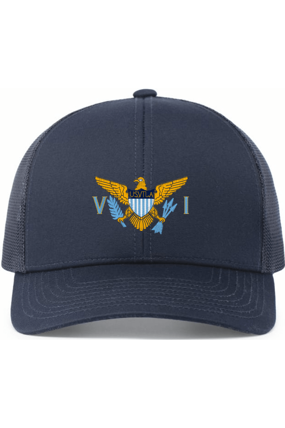 Virgin Islands Lacrosse Embroidered Trucker Hat Signature Lacrosse