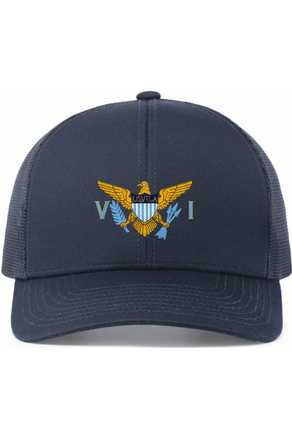 Virgin Islands Lacrosse Embroidered Trucker Hat Signature Lacrosse