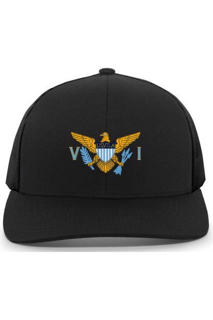 Virgin Islands Lacrosse Embroidered Trucker Hat Signature Lacrosse