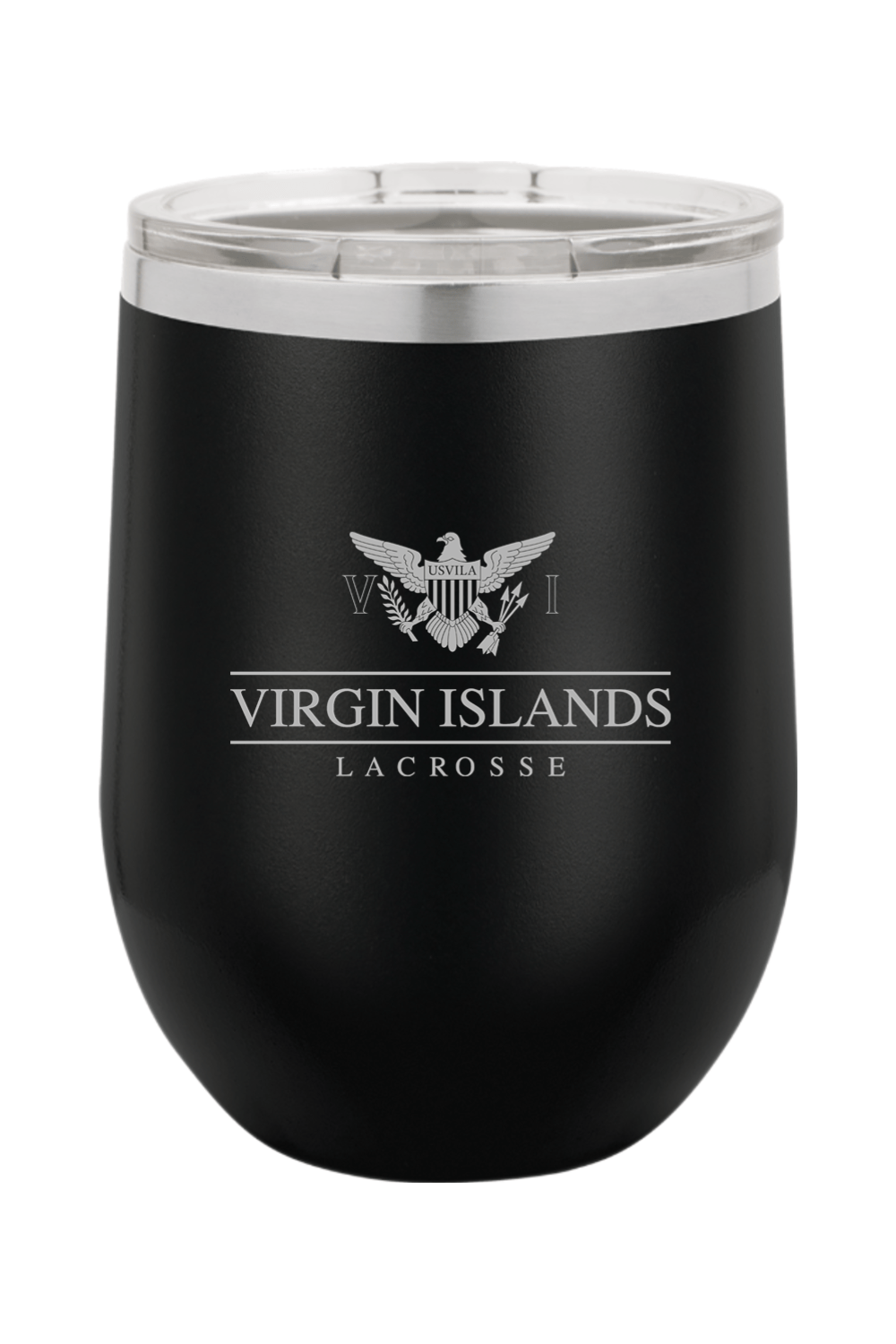 Virgin Islands Lacrosse Insulated Wine Tumbler Signature Lacrosse