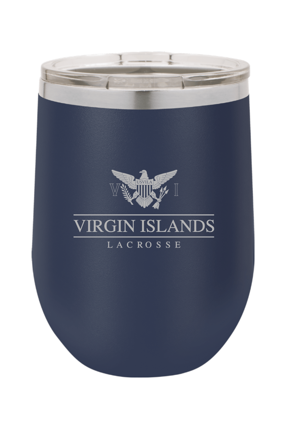 Virgin Islands Lacrosse Insulated Wine Tumbler Signature Lacrosse