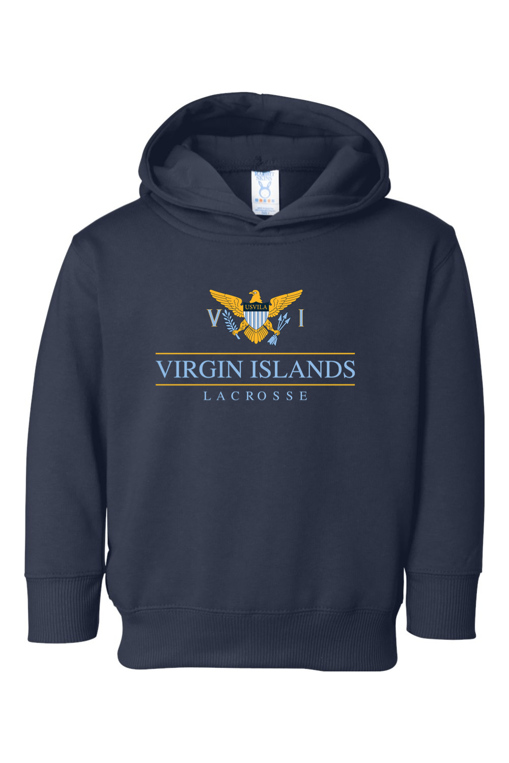 Virgin Islands Lacrosse Toddler Fleece Hoodie Signature Lacrosse
