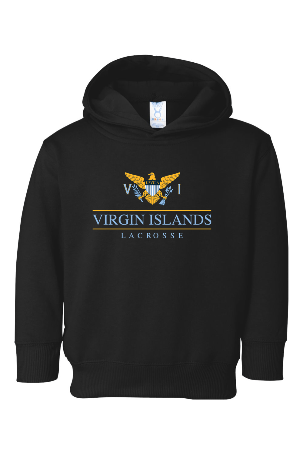 Virgin Islands Lacrosse Toddler Fleece Hoodie Signature Lacrosse