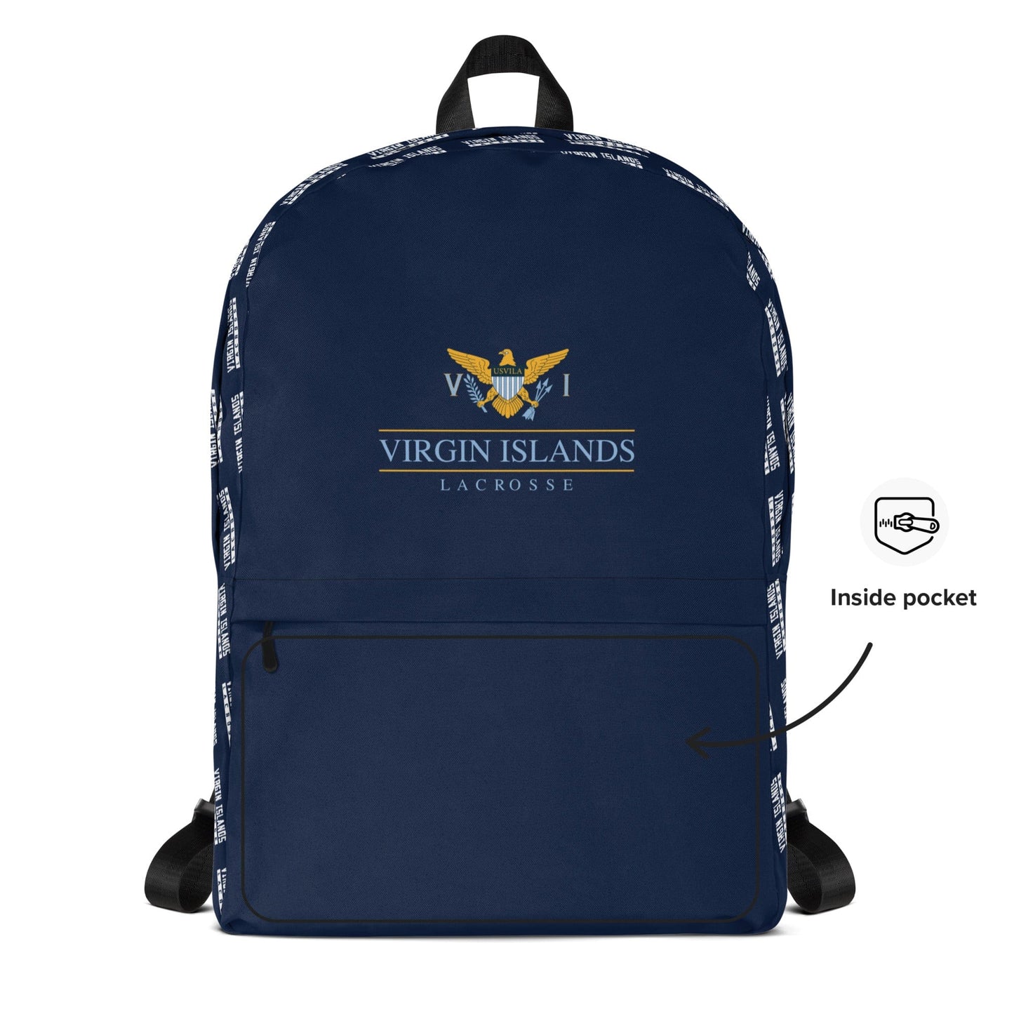 Virgin Islands Lacrosse Travel Backpack Signature Lacrosse
