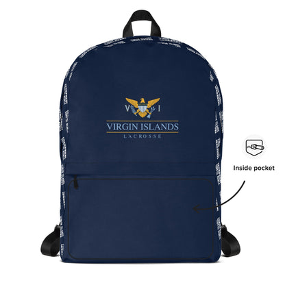 Virgin Islands Lacrosse Travel Backpack Signature Lacrosse