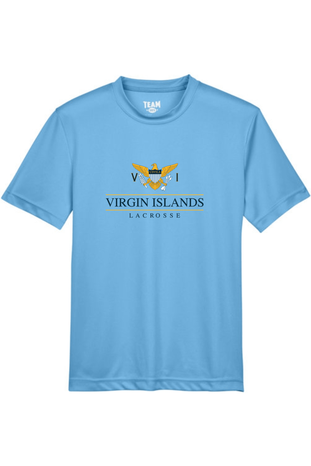 Virgin Islands Lacrosse Youth Athletic T-Shirt Signature Lacrosse