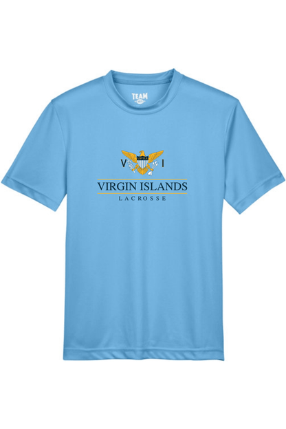 Virgin Islands Lacrosse Youth Athletic T-Shirt Signature Lacrosse