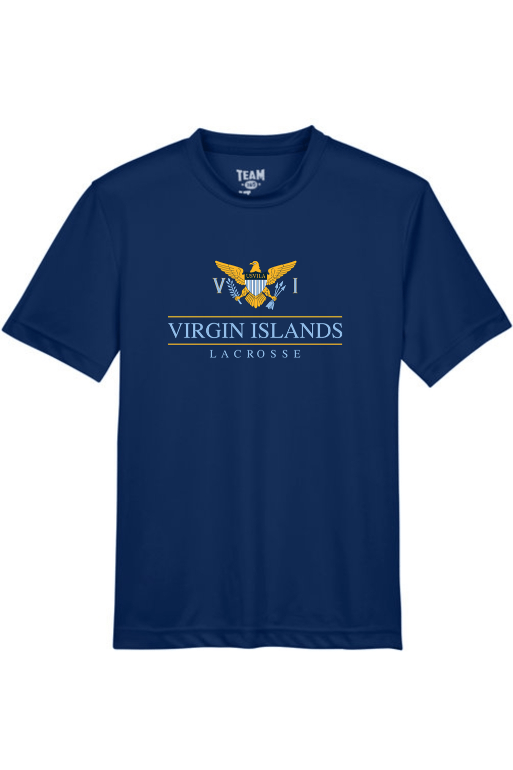 Virgin Islands Lacrosse Youth Athletic T-Shirt Signature Lacrosse