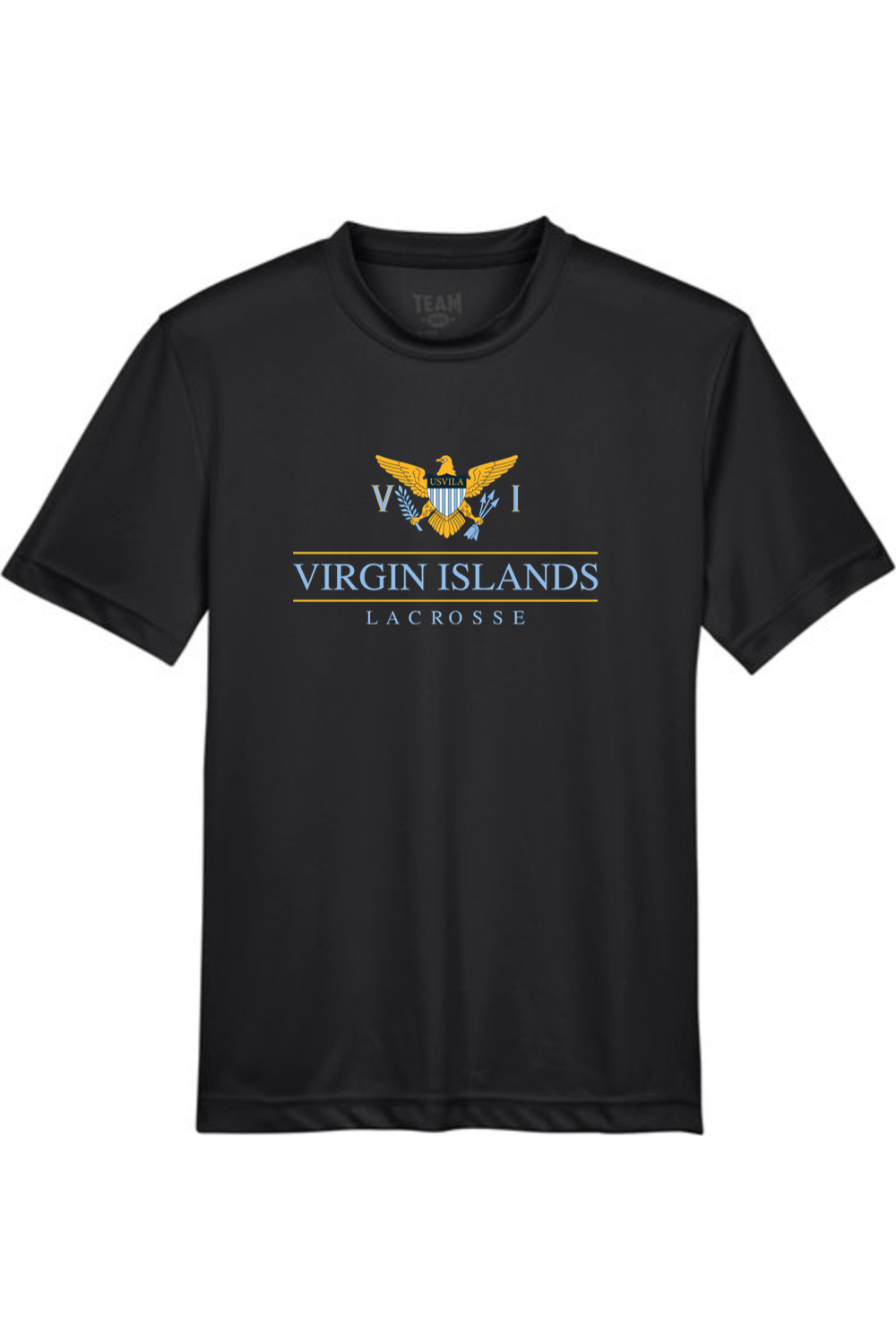 Virgin Islands Lacrosse Youth Athletic T-Shirt Signature Lacrosse