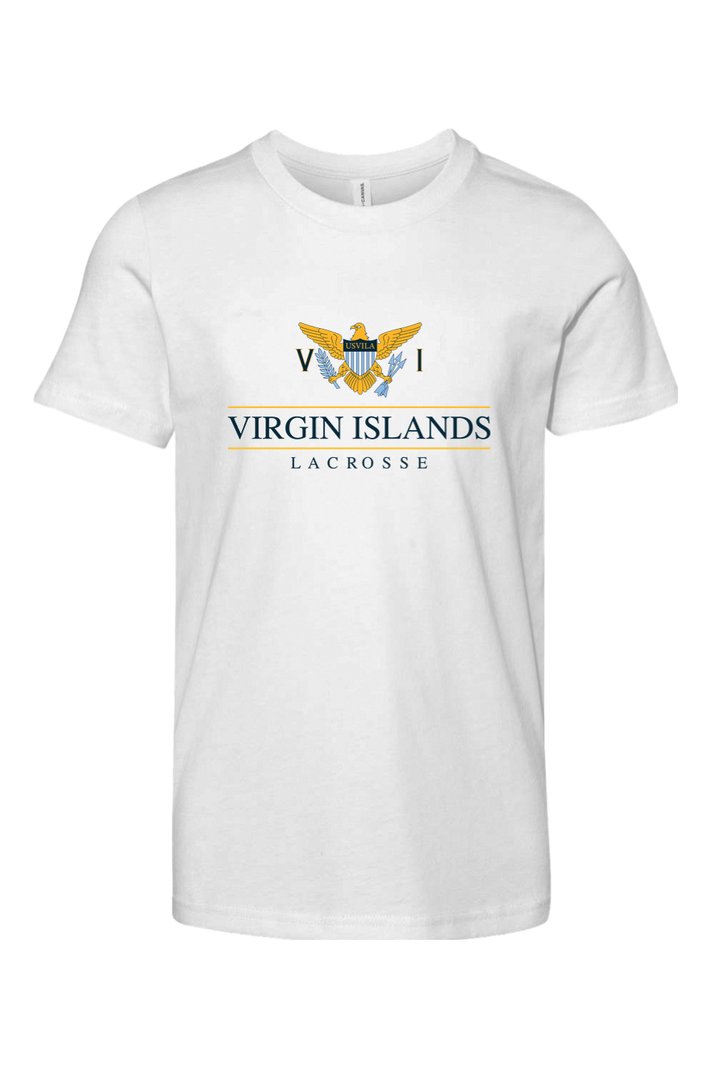 Virgin Islands Lacrosse Youth Lifestyle T-Shirt Signature Lacrosse