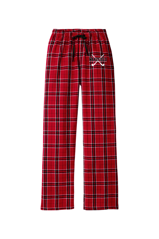 Wakefield Youth FH Adult Women's Flannel Plaid Pants Signature Lacrosse