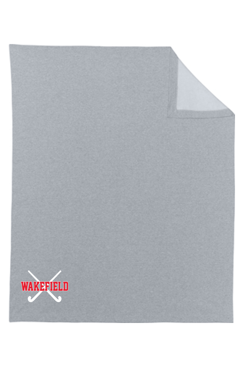 Wakefield Youth Field Hockey Gildan Heavy-Blend Fleece Stadium Blanket Signature Lacrosse