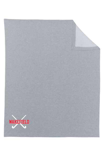 Wakefield Youth Field Hockey Gildan Heavy-Blend Fleece Stadium Blanket Signature Lacrosse