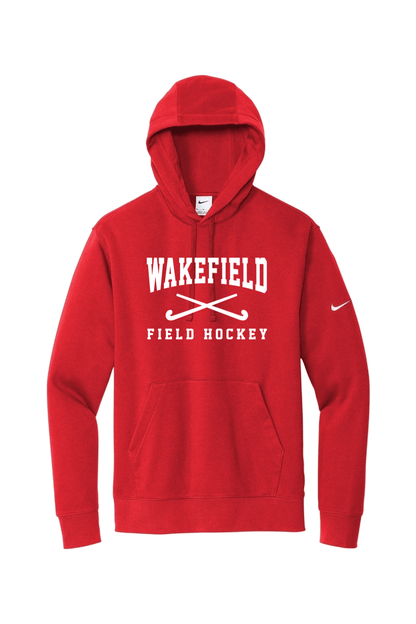 Wakefield Youth Field Hockey Nike Club Fleece Sleeve Swoosh Pullover Hoodie Signature Lacrosse