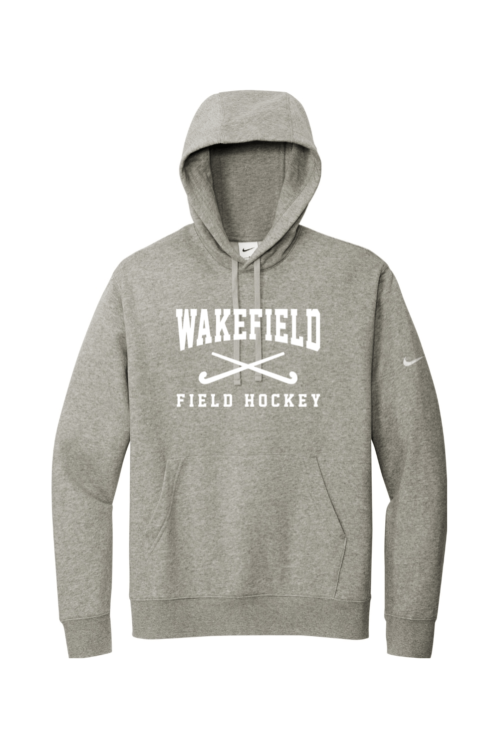 Wakefield Youth Field Hockey Nike Club Fleece Sleeve Swoosh Pullover Hoodie Signature Lacrosse