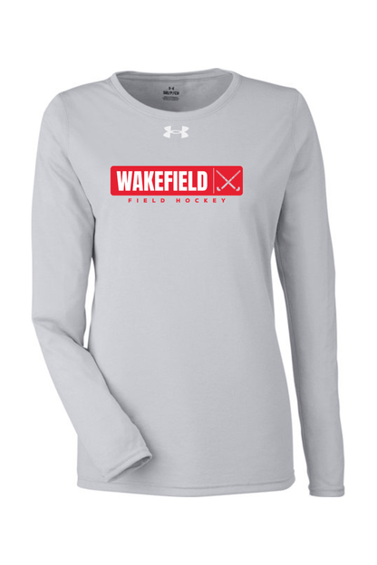 Wakefield Youth Field Hockey Under Armour Ladies' Team Tech Long-Sleeve T-Shirt Signature Lacrosse