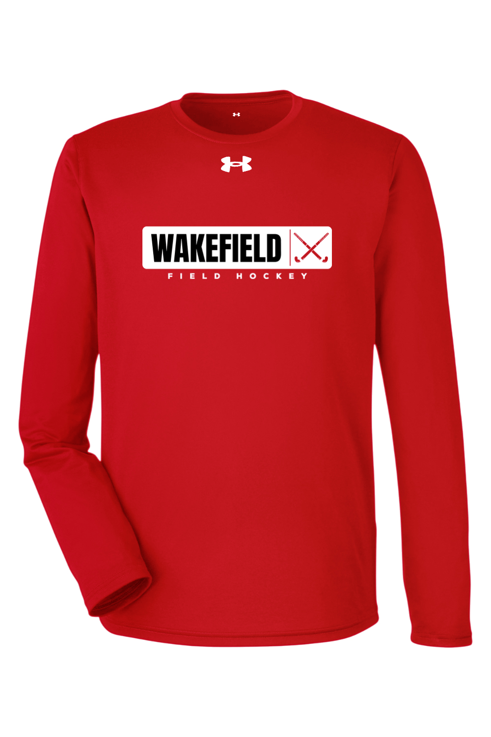 Wakefield Youth Field Hockey Under Armour Men's Team Tech Long-Sleeve T-Shirt Signature Lacrosse