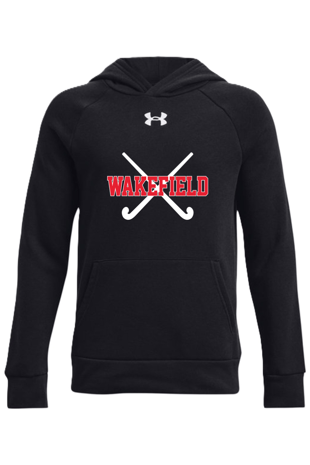 Wakefield Youth Field Hockey Under Armour Youth Rival Fleece Hooded Sweatshirt Signature Lacrosse