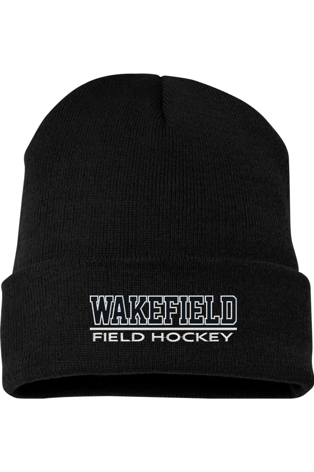 Wakefield Youth Field Hockey Yupoong Classics Cuffed Beanie Signature Lacrosse