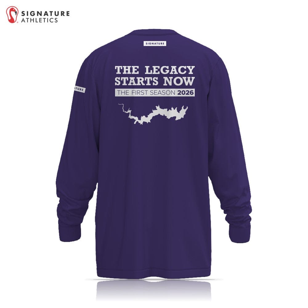 Wallenpaupack Area High School Lacrosse Women's Player Long Sleeve Tech Tee Signature Lacrosse