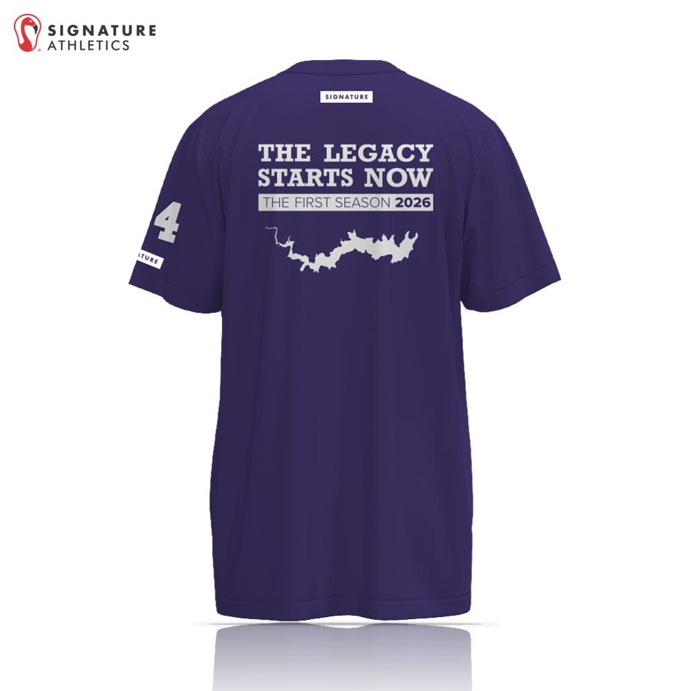 Wallenpaupack Area High School Lacrosse Women's Player Short Sleeve Custom Tech Tee Signature Lacrosse