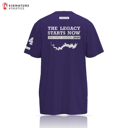 Wallenpaupack Area High School Lacrosse Women's Player Short Sleeve Custom Tech Tee Signature Lacrosse