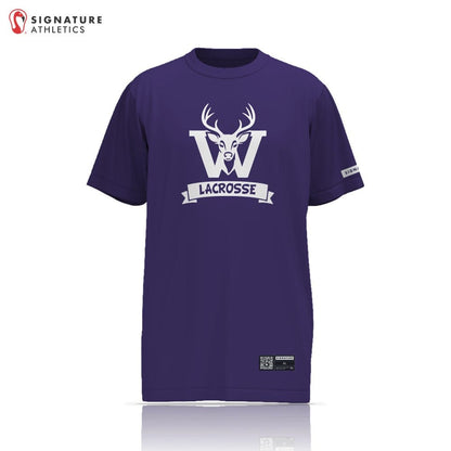 Wallenpaupack Area High School Lacrosse Women's Player Short Sleeve Tech Tee Signature Lacrosse