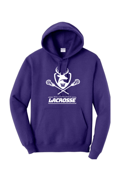 Wallenpaupack Lacrosse Adult Heavyweight Hoodie Signature Lacrosse