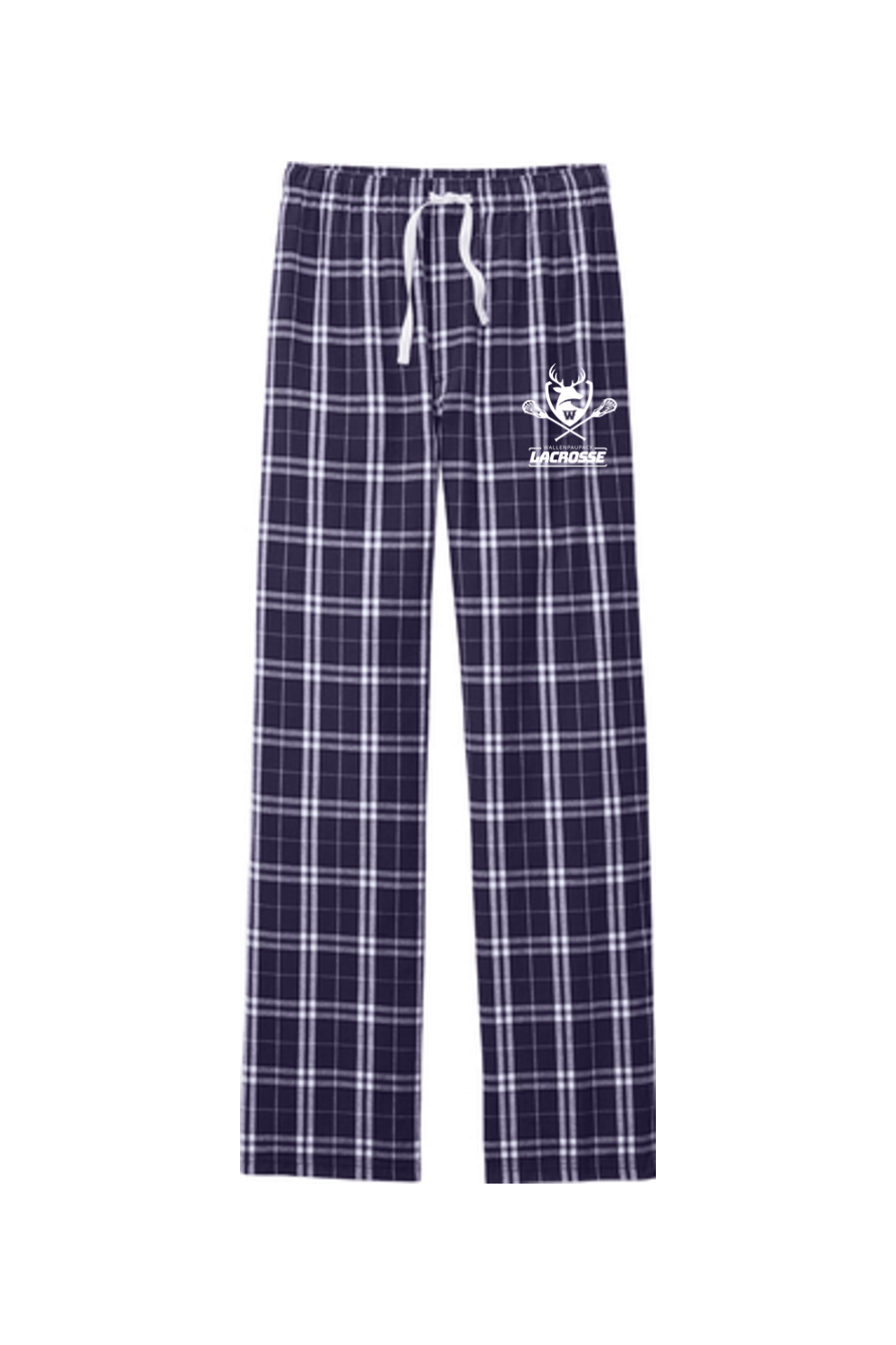 Wallenpaupack Lacrosse Adult Men's Flannel Plaid Pants Signature Lacrosse