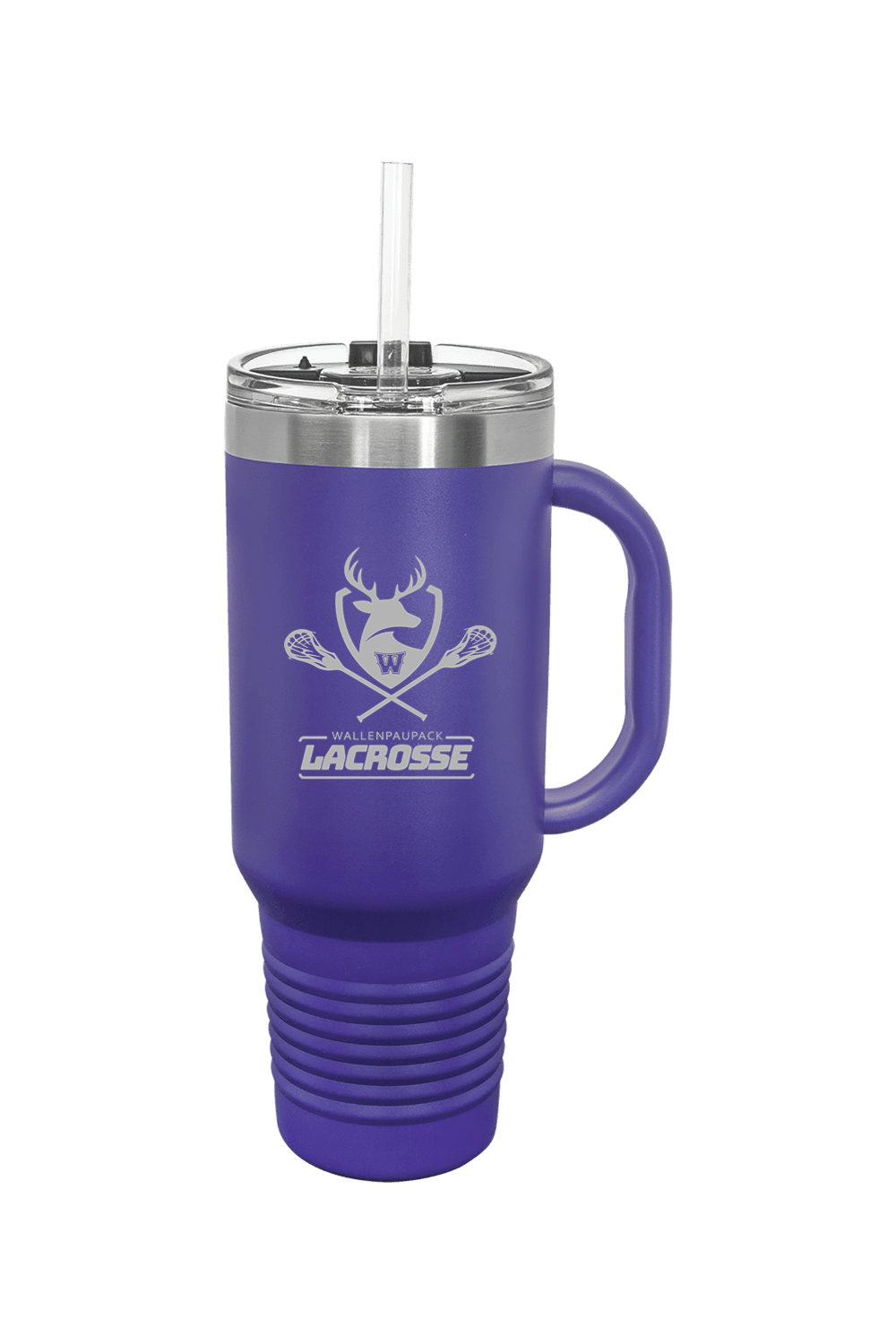 Wallenpaupack Lacrosse Insulated Travel Mug Signature Lacrosse