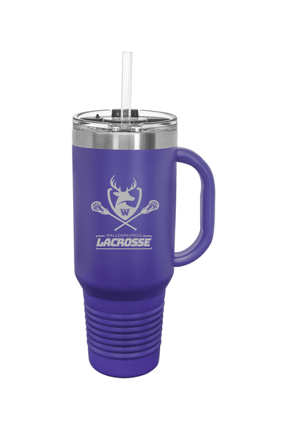 Wallenpaupack Lacrosse Insulated Travel Mug Signature Lacrosse